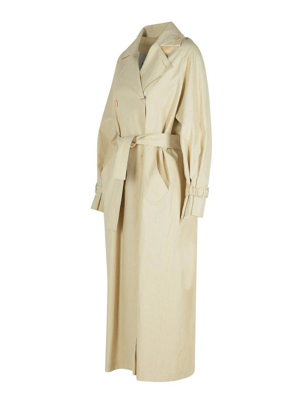 The Best Shops Max Mara: トレンチコート - トレンチコート - ベージュ