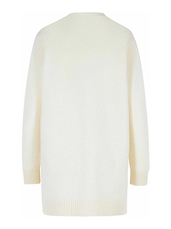 Max Mara: Cardigans online - Cardigan - Weiß