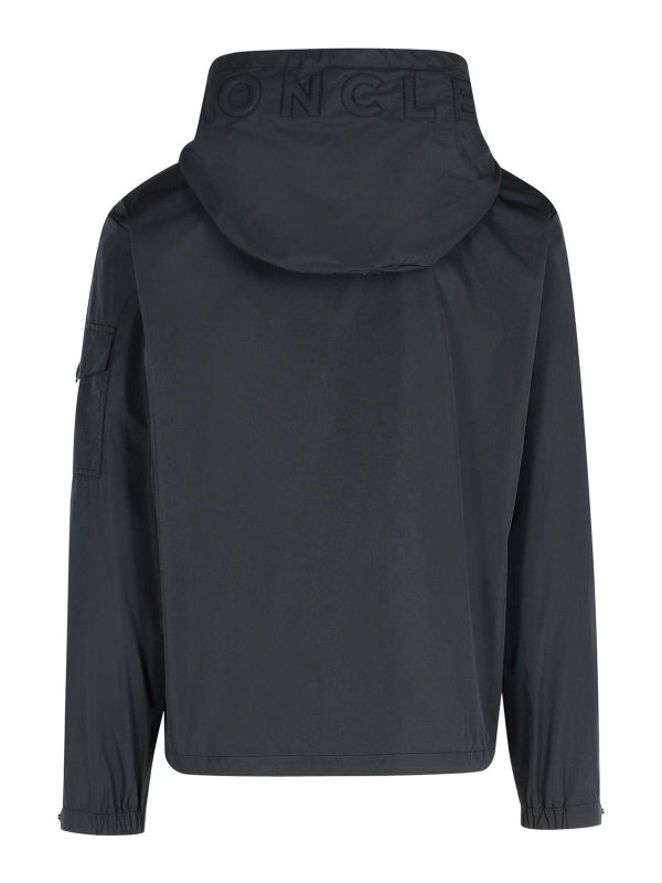 MONCLER: casual jackets online - Sassiere Black Polyamide Jacket