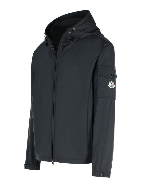 The Best Shops MONCLER: casual jackets - Sassiere Black Polyamide Jacket
