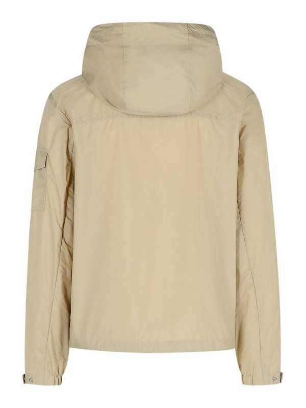MONCLER: casual jackets online - Ettache Beige Polyamide Jacket