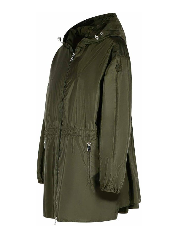 The Best Shops MONCLER: giacche casual - Giacca in poliammide verde wete