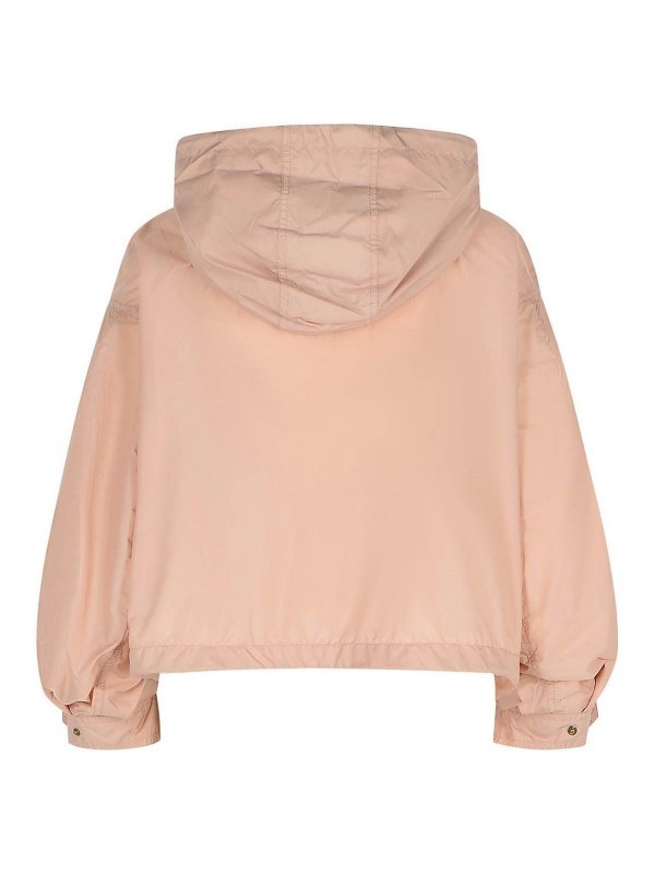 MONCLER: giacche casual online - Giacca in poliammide rosa Vizille