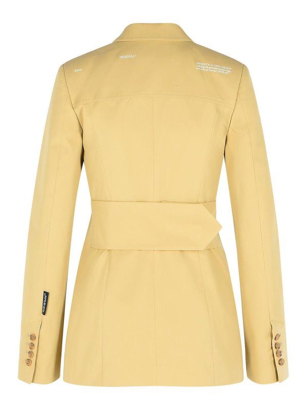 OFF-WHITE: カジュアルジャケット online - カジュアルジャケット - ベージュ