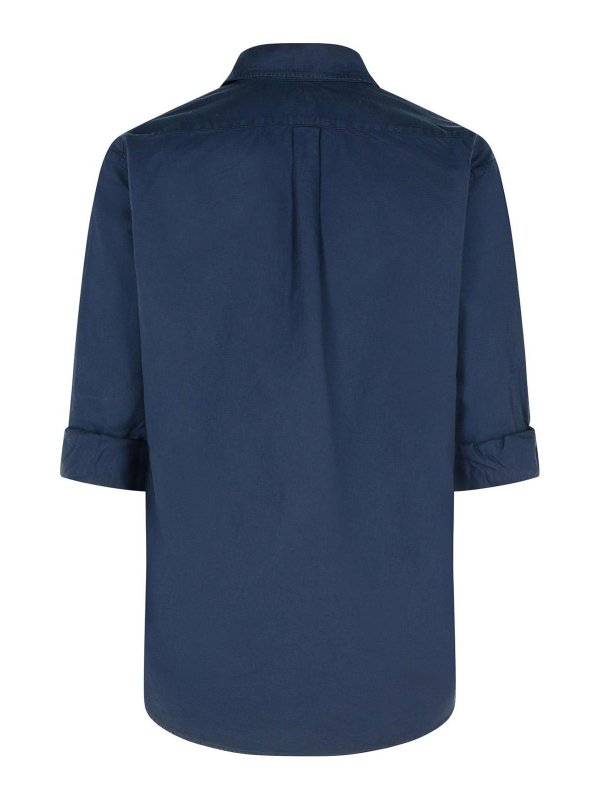 POLO RALPH LAUREN: shirts online - Blue Cotton Shirt