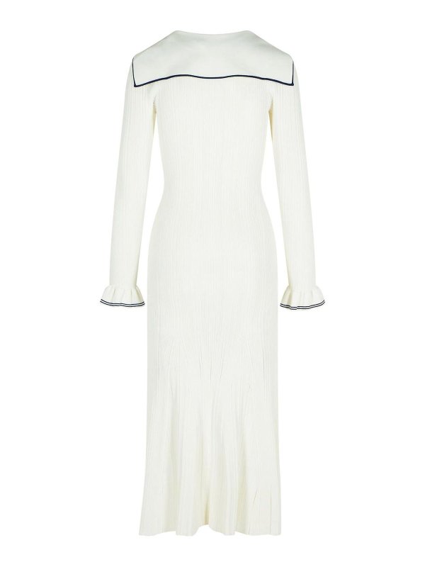 Self Portrait: ニーレングスドレス online - 膝丈ドレス - 白