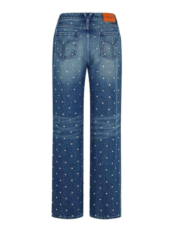 VERSACE: Bootcut online - Bootcut Jeans - Blau