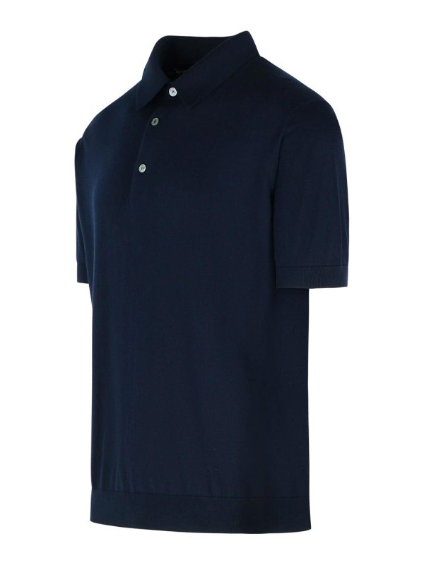 The Best Shops ZEGNA: Poloshirts - Poloshirt - Blau