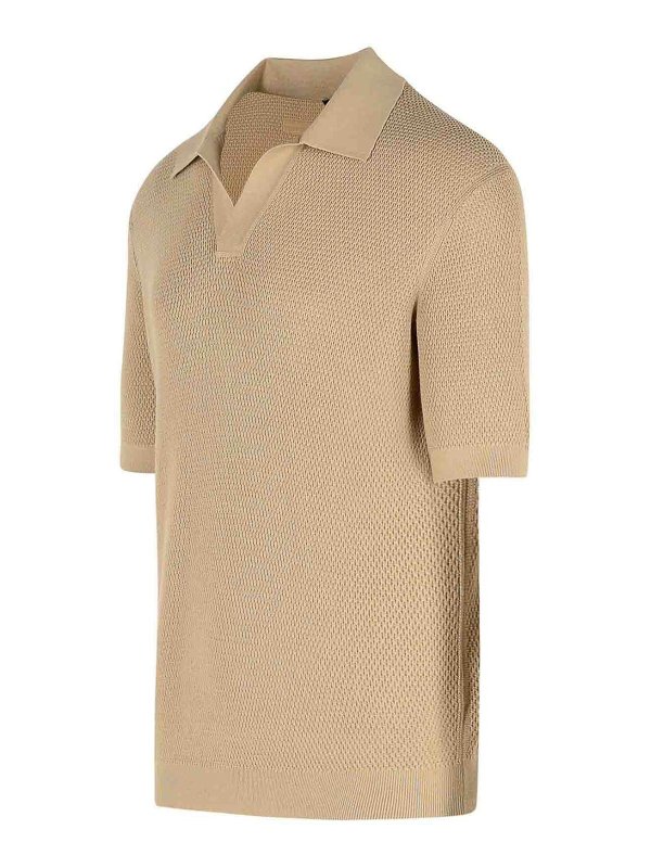 The Best Shops ZEGNA: ポロシャツ - ポロシャツ - ブラウン