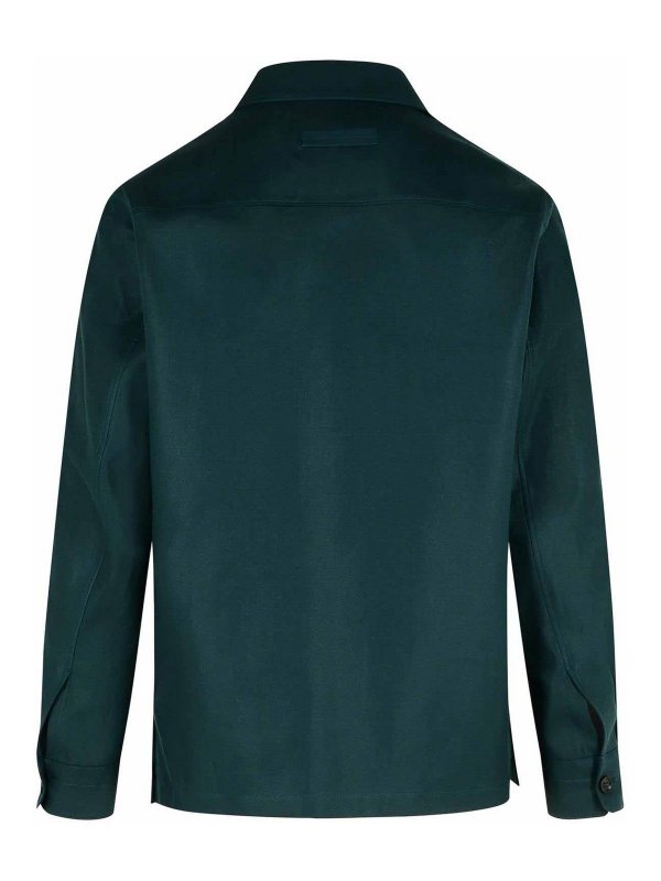 ZEGNA: シャツ online - シャツ - 緑