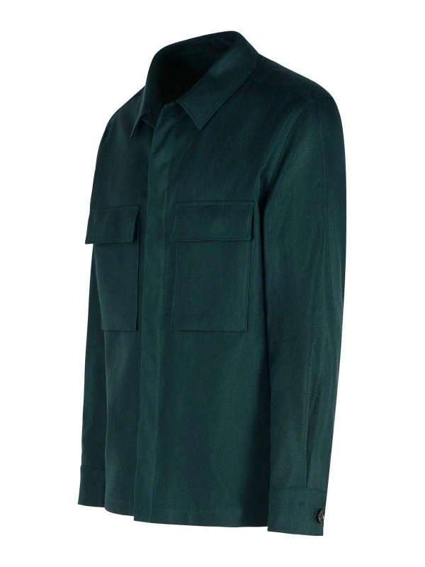 The Best Shops ZEGNA: シャツ - シャツ - 緑