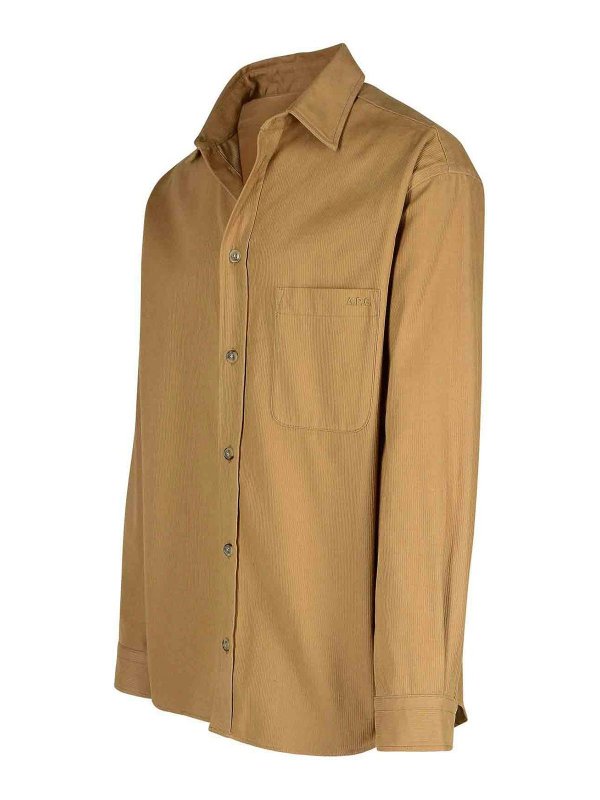 The Best Shops A.P.C.: Chemises - Chemise - Beige