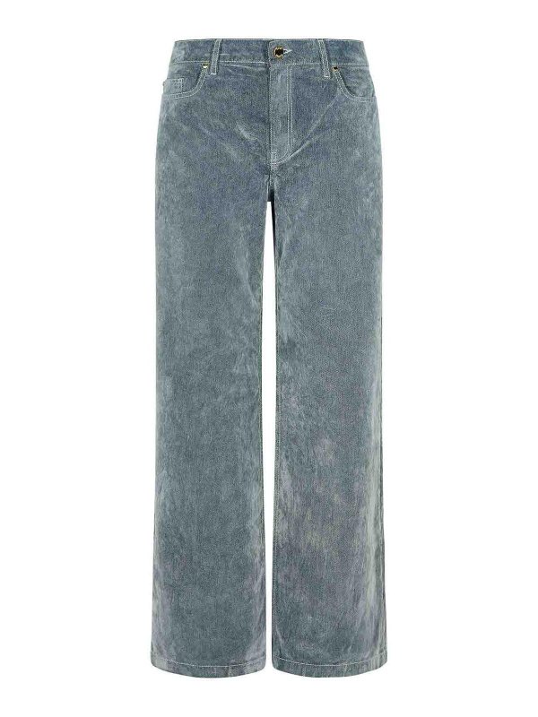CASABLANCA: Bootcut - Bootcut Jeans - Hellblau