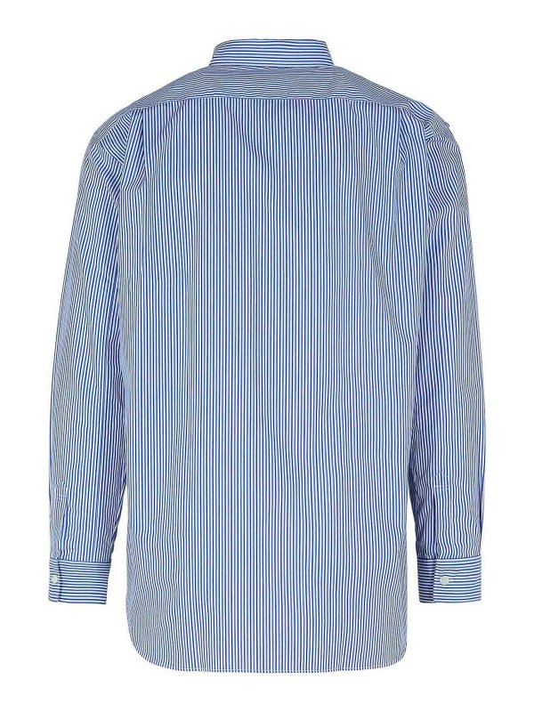 COMME DES GARCONS SHIRT: shirts online - Blue Cotton Shirt