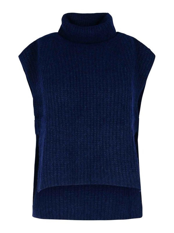 ISABEL MARANT: Westen - Weste - Dunkelblau