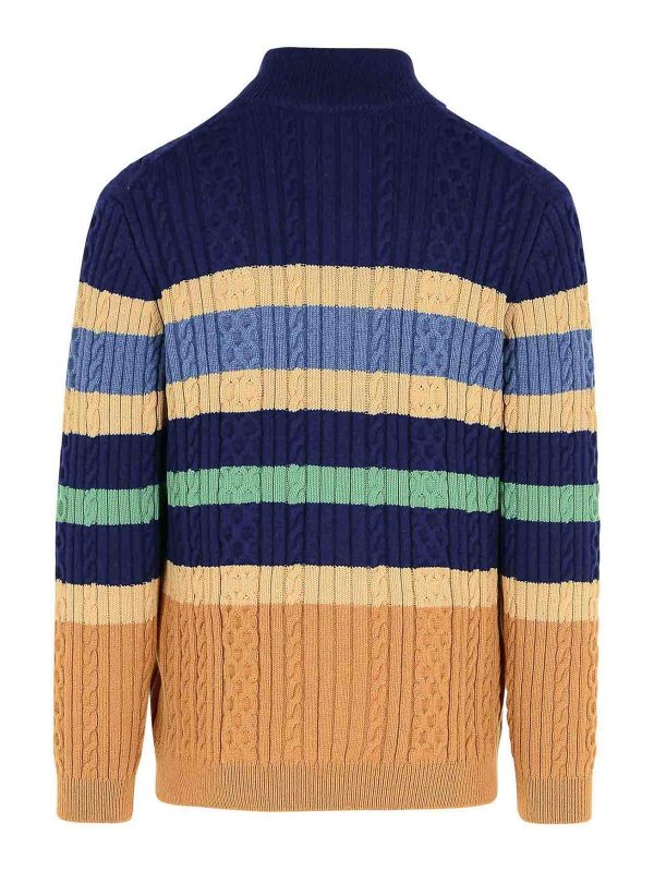 MAISON KITSUNÉ: クルーネック online - クルーネック - マルチカラー