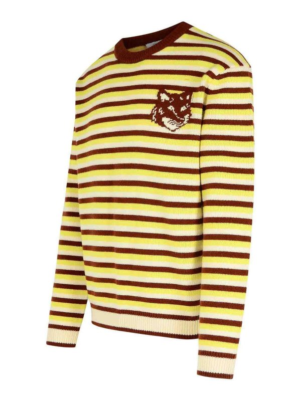 The Best Shops MAISON KITSUNÉ: クルーネック - クルーネック - マルチカラー