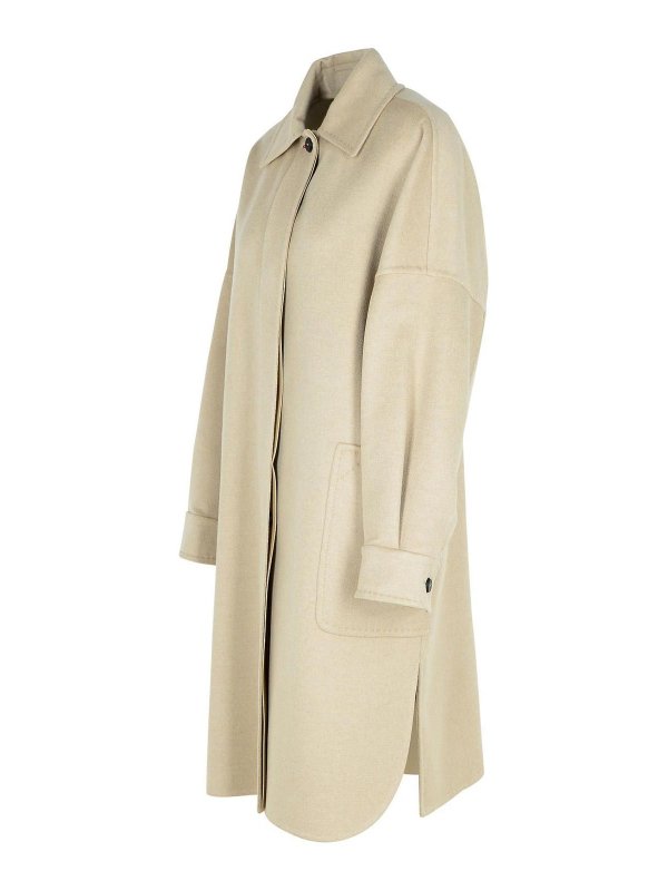 The Best Shops Max Mara: Abrigos cortos - Abrigo Corto - Beis