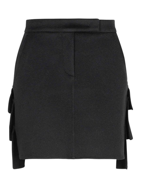 Max Mara: Minifaldas - Minifalda - Negro