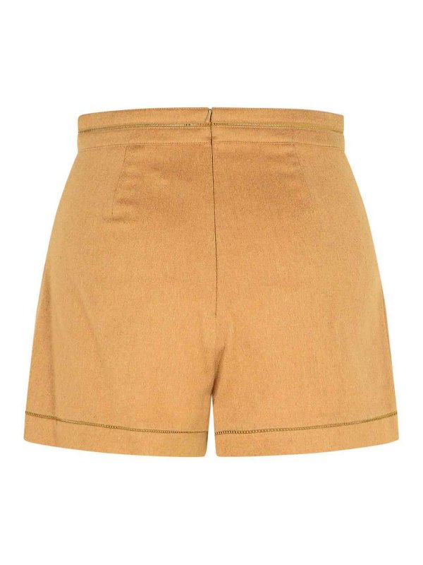 Max Mara: トラウザーショーツ online - ショートパンツ - ブラウン