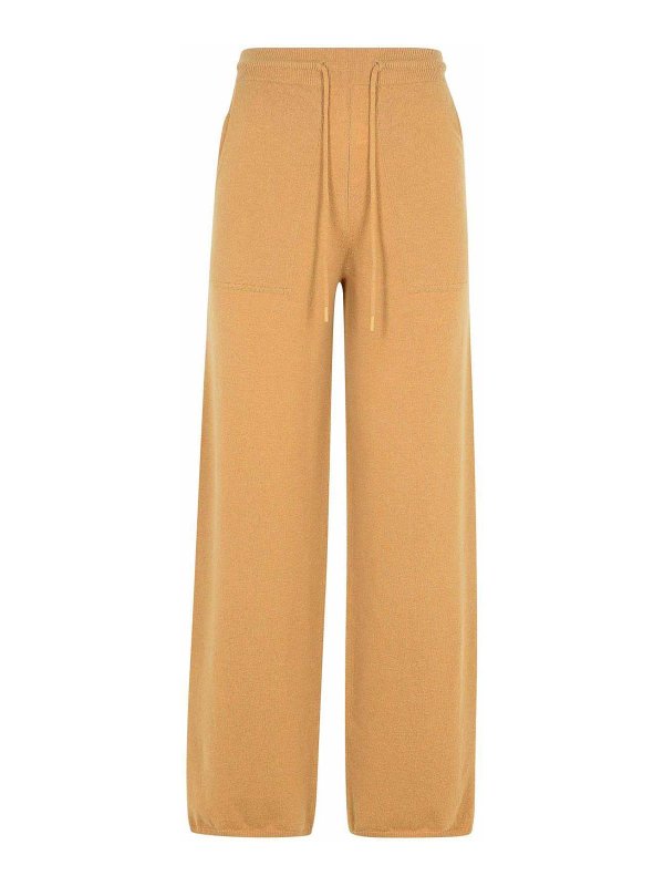 Max Mara: Trousers Shorts - Rino Brown Cashmere Blend Trousers