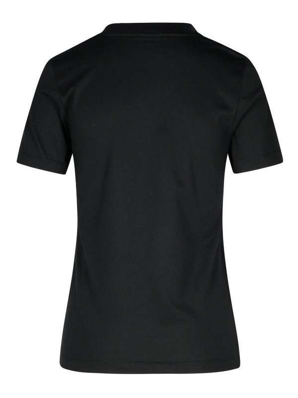 MONCLER: T-shirts online - T-Shirt - Noir