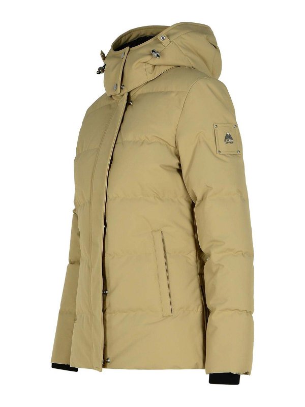 The Best Shops MOOSE KNUCKLES: Kurze Daunenjacken - Daunenjacke - Beige