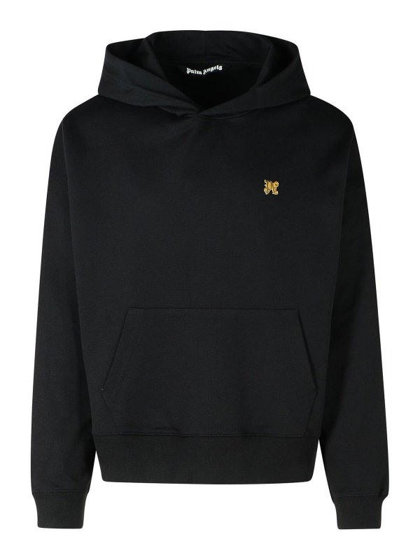 Palm Angels: Sudaderas y suéteres - Sudadera - Negro