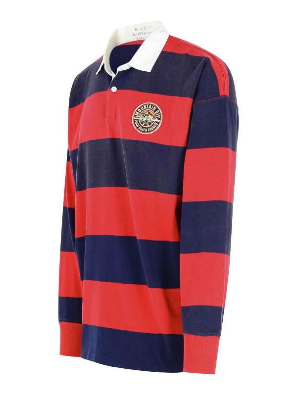 The Best Shops POLO RALPH LAUREN: polo shirts - Rugby Multicolor Cotton Polo Shirt
