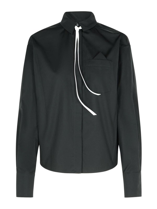 SPORTMAX: シャツ - シャツ - 黒