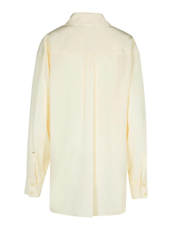 SPORTMAX: shirts online - Tonale Ivory Silk Shirt