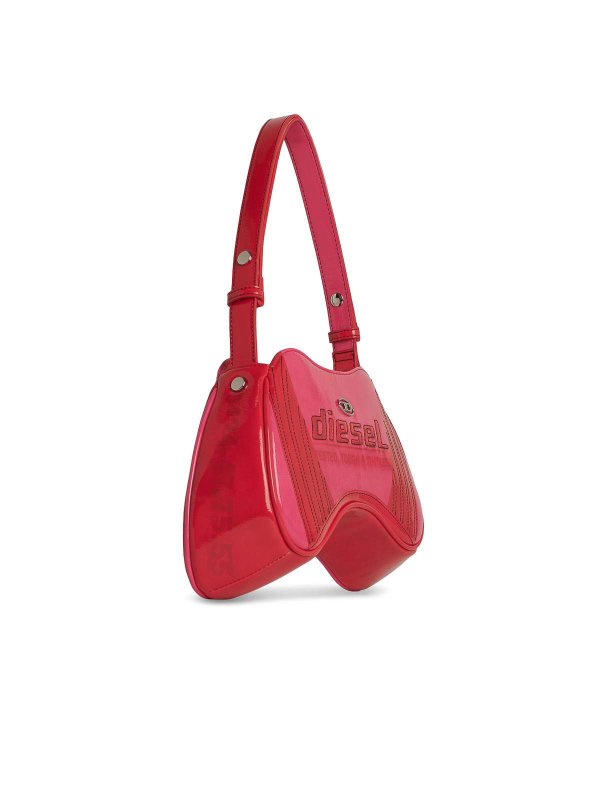 DIESEL: cross body bags online - Play Fuchsia Polyurethane Bag