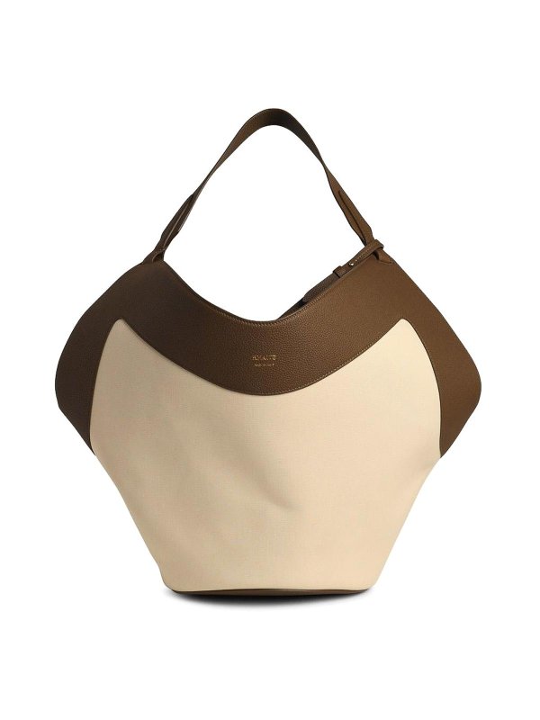 KHAITE: クロスボディバッグ - クロスボディバッグ - クリーム