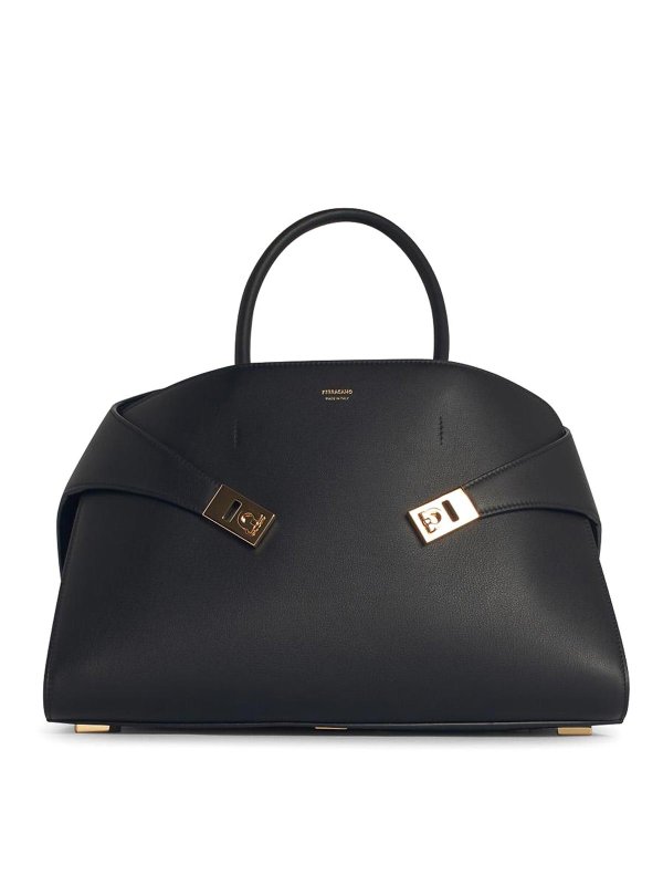 FERRAGAMO: クロスボディバッグ - クロスボディバッグ - 黒