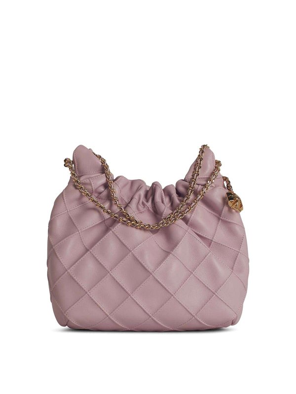 TORY BURCH: クロスボディバッグ - クロスボディバッグ - ヌードカラー