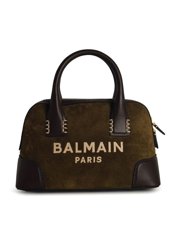 Balmain: クロスボディバッグ - クロスボディバッグ - 緑