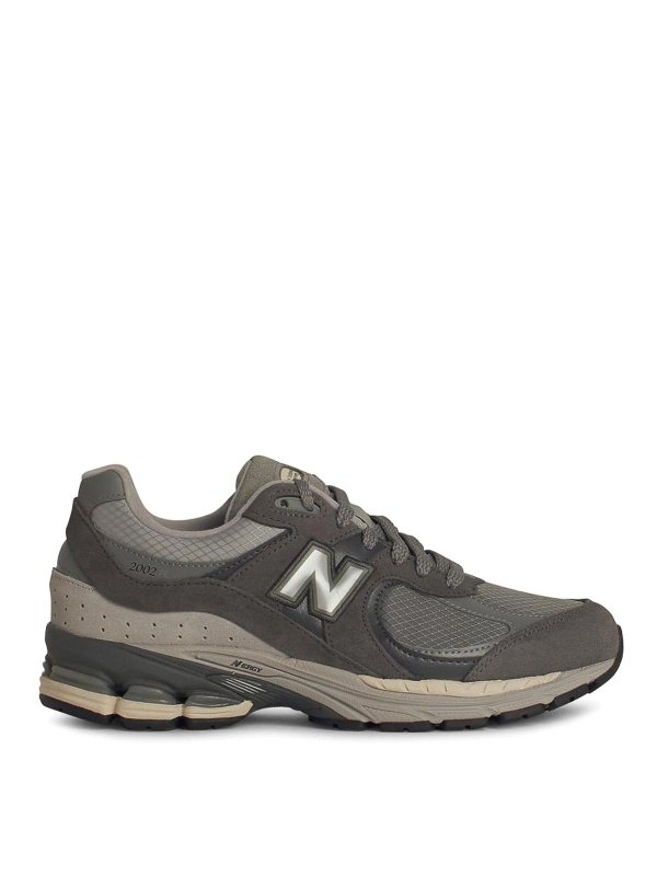 NEW BALANCE: sneakers - 2002 Sneaker in pelle scamosciata grigia