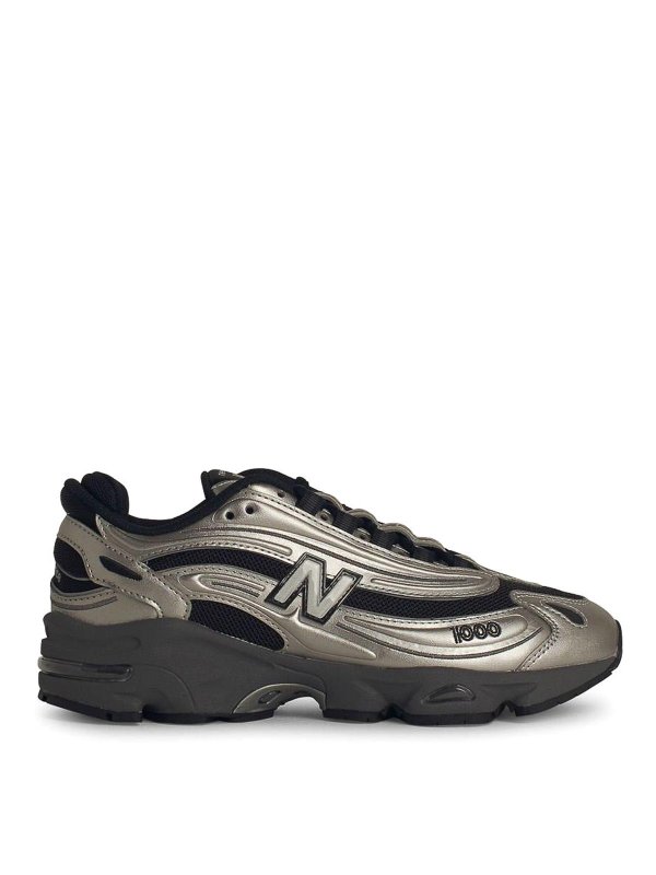 NEW BALANCE: Chaussures de sport - Baskets - Argent