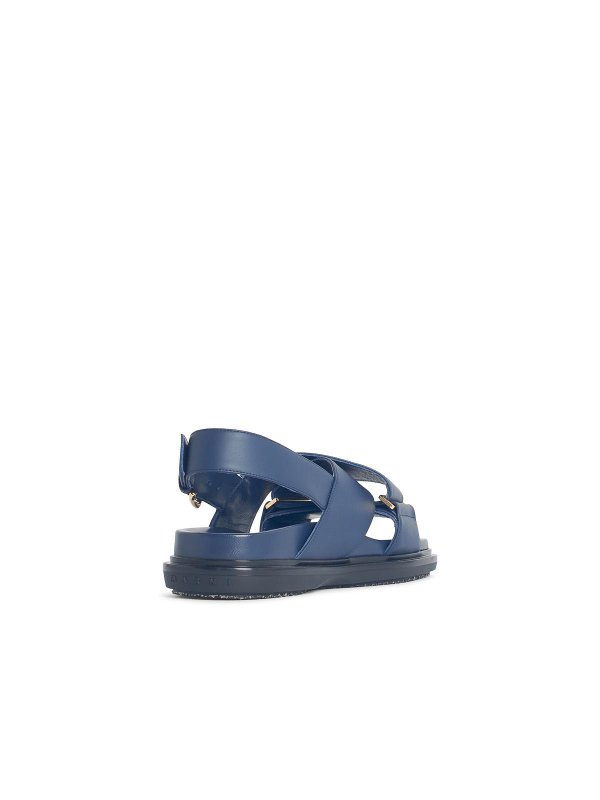The Best Shops Marni: Sandalen - Sandalen - Blau