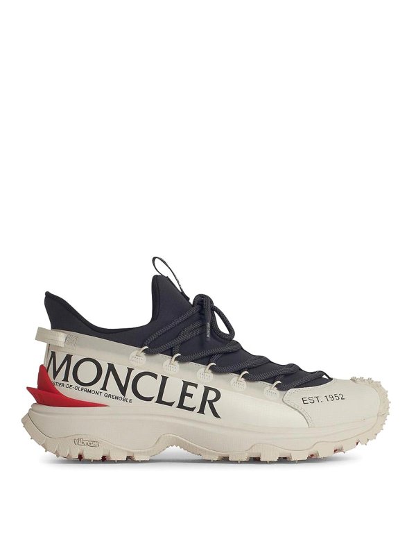 MONCLER: スニーカー - スニーカー - ダークブルー