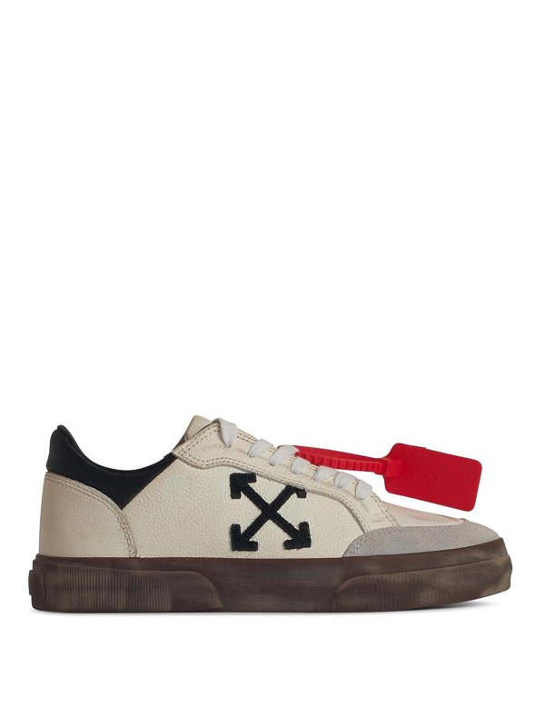 OFF-WHITE: Chaussures de sport - Baskets - Bleu Clair
