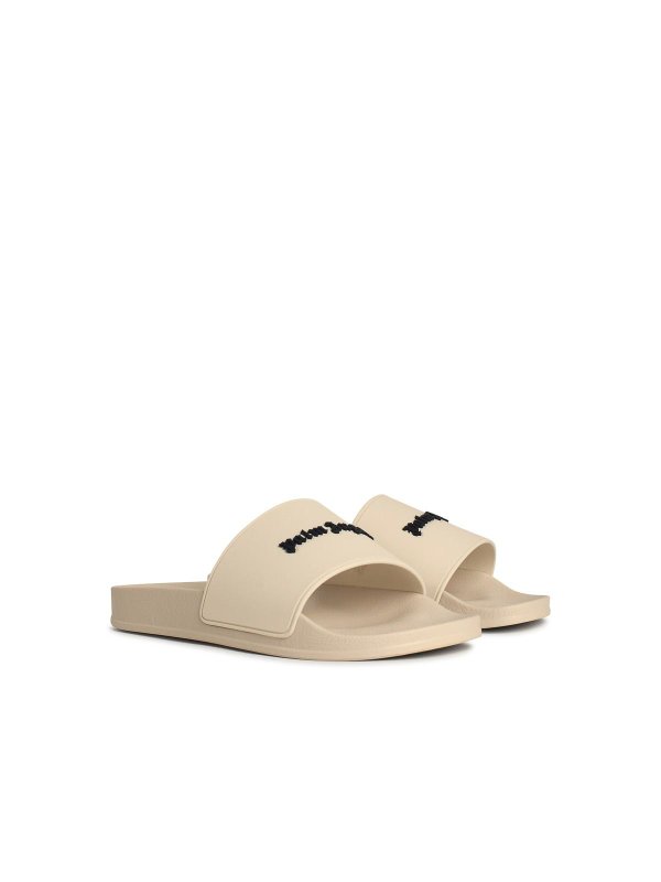 Palm Angels: Mocassini e slippers online - Slippers beige