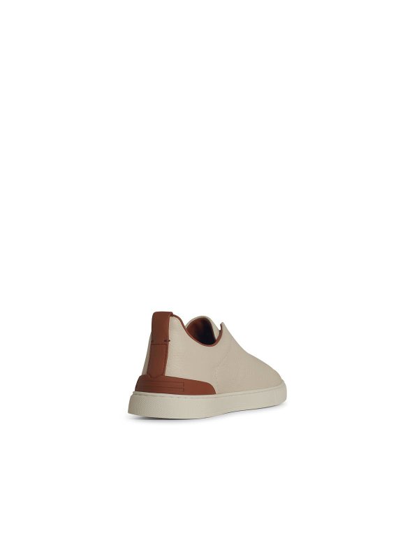 The Best Shops ZEGNA: Zapatillas - Zapatillas - Crema