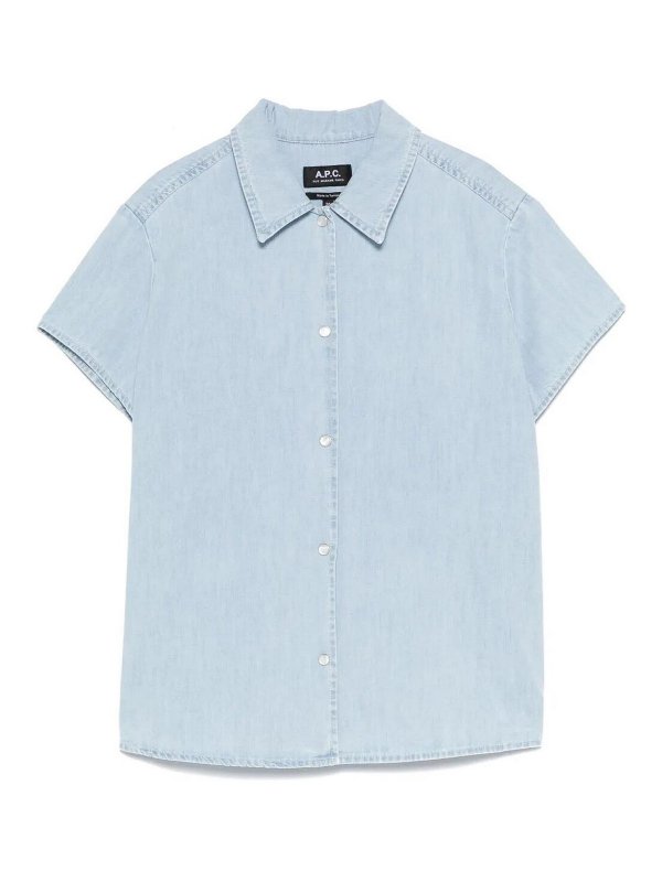 A.P.C.: Chemises - Chemise - Beige Clair