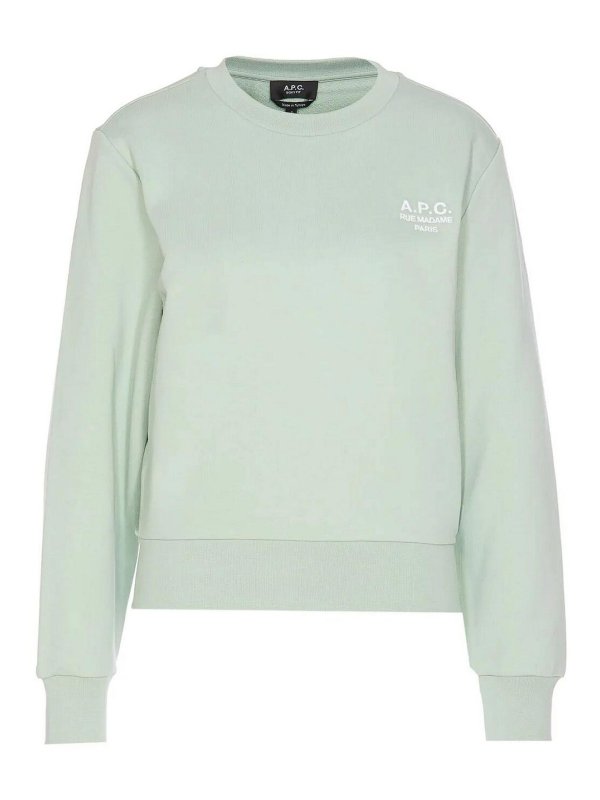 A.P.C.: Pull col rond - Pull Col Rond - Blanc