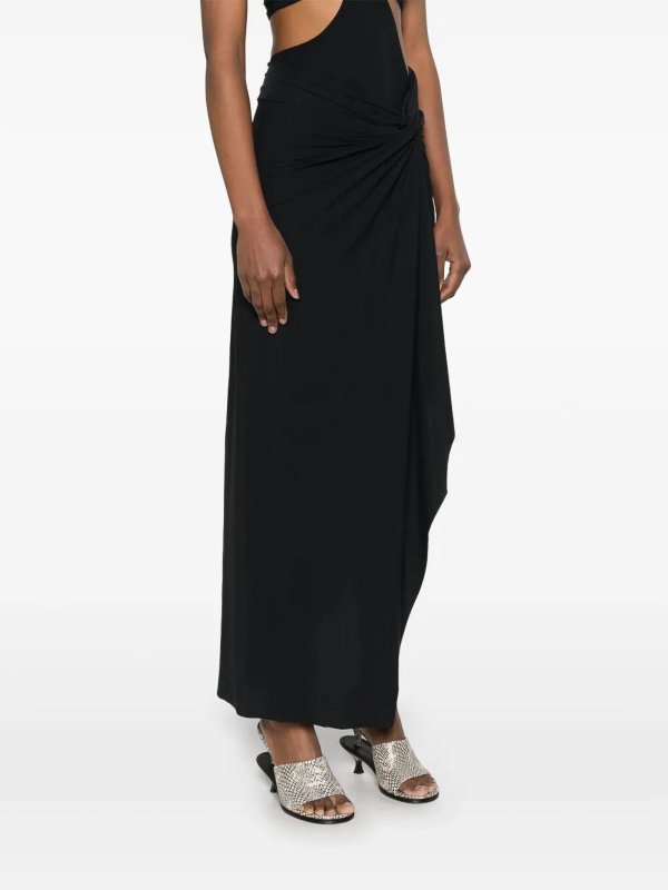 AMAZUÌN: Faldas media pierna y semilargas online - Falda Semilarga - Negro