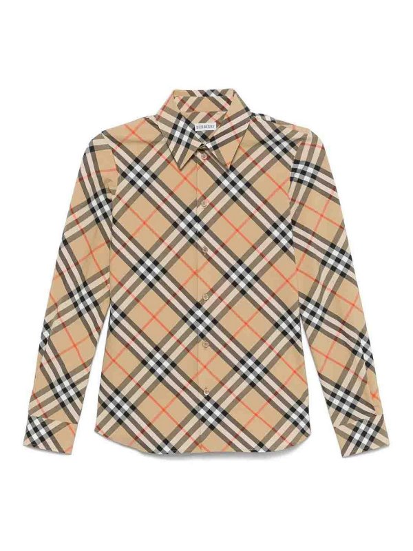 BURBERRY: shirts - Tartan shirt