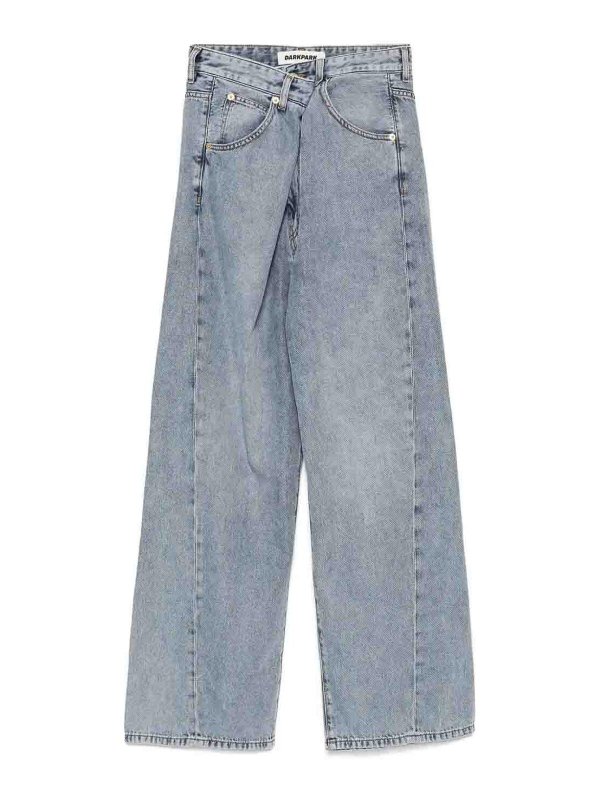 DARKPARK: ストレートジーンズ - ストレートジーンズ - ブルー