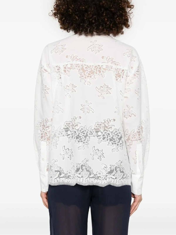 The Best Shops ERMANNO FIRENZE: Camisas - Camisa - Crema