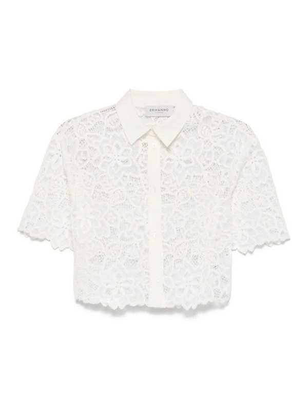 ERMANNO FIRENZE: シャツ - シャツ - 白